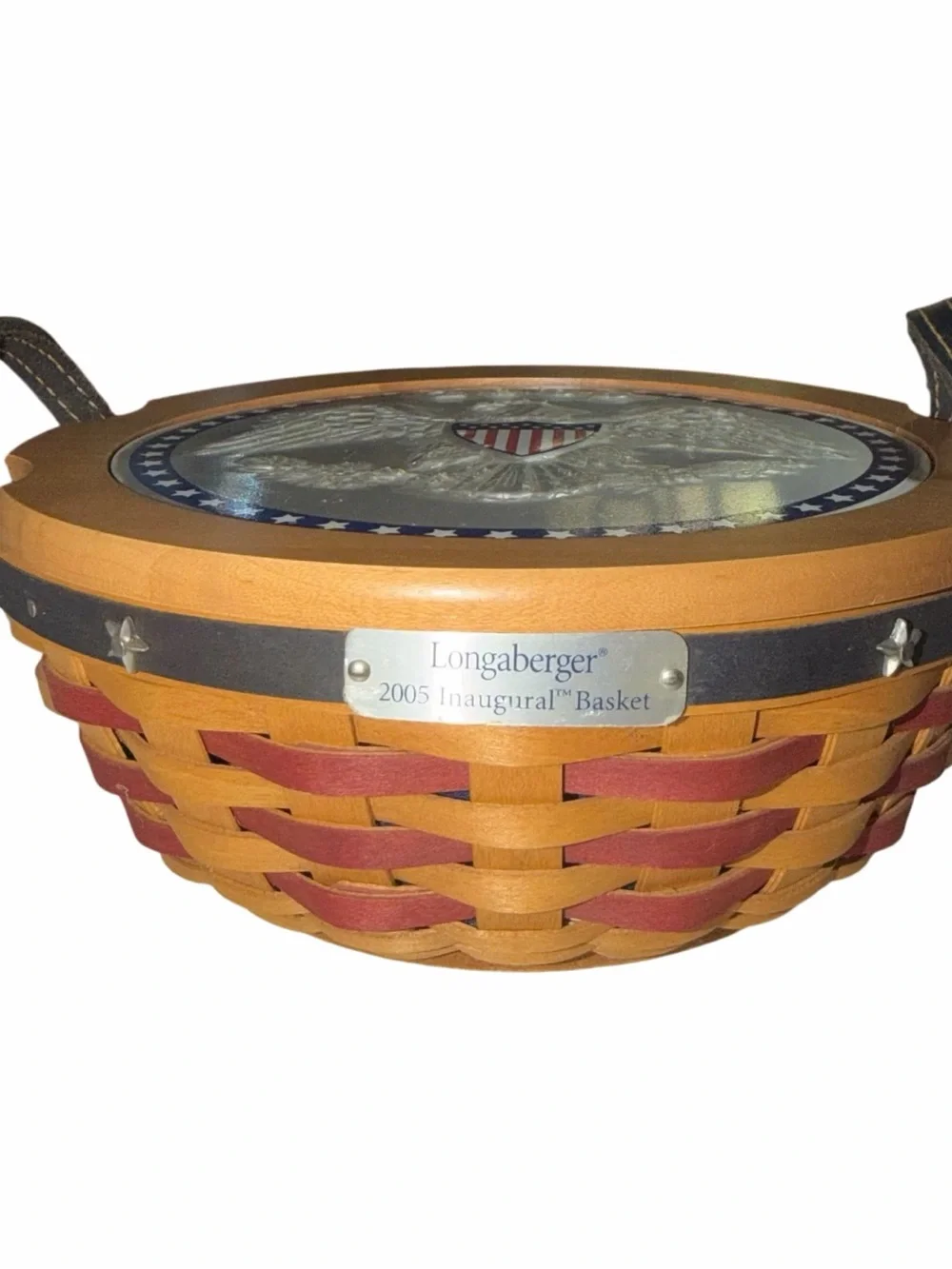 VINTAGE Longaberger 2005 Inaugural Basket